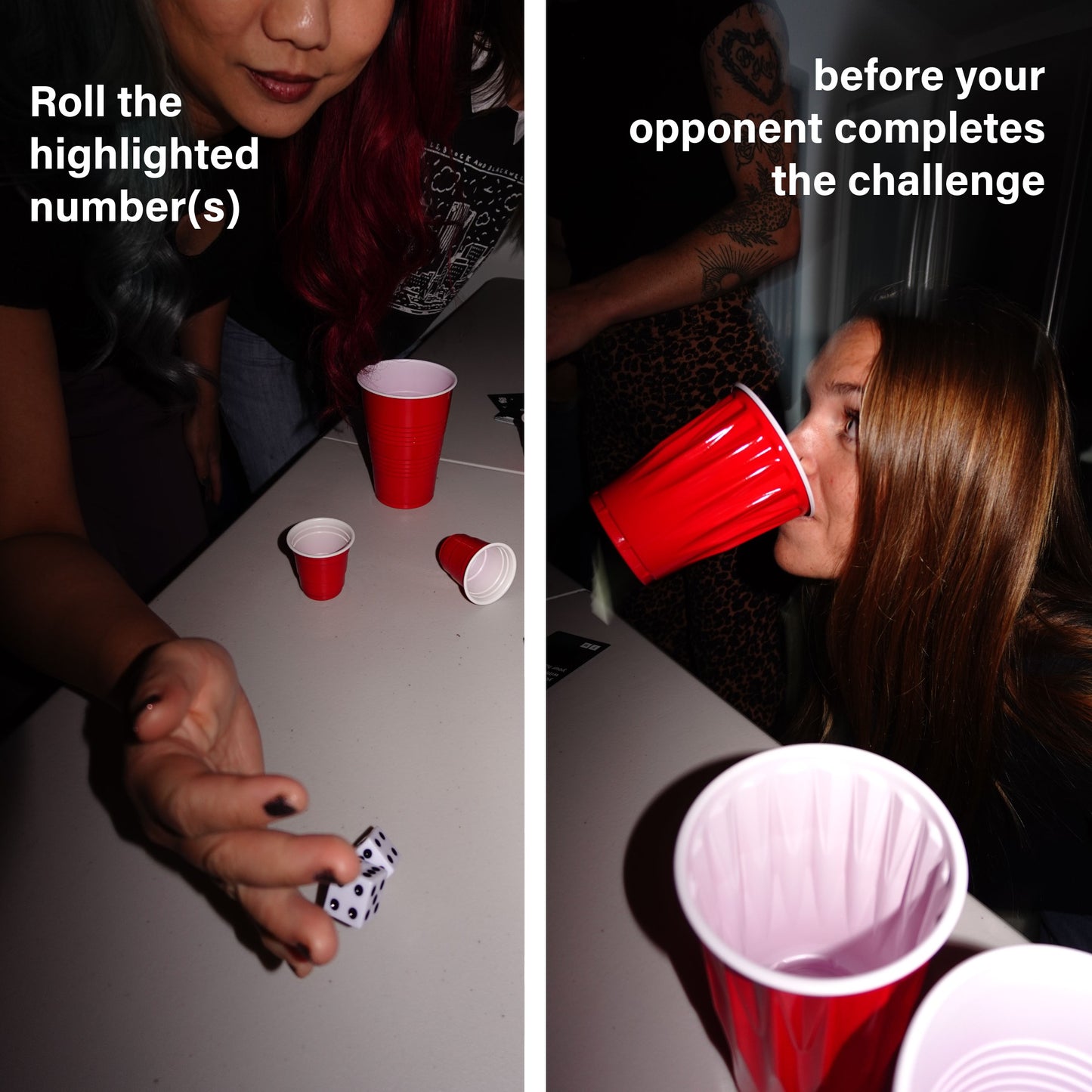 lets roll dice & drink