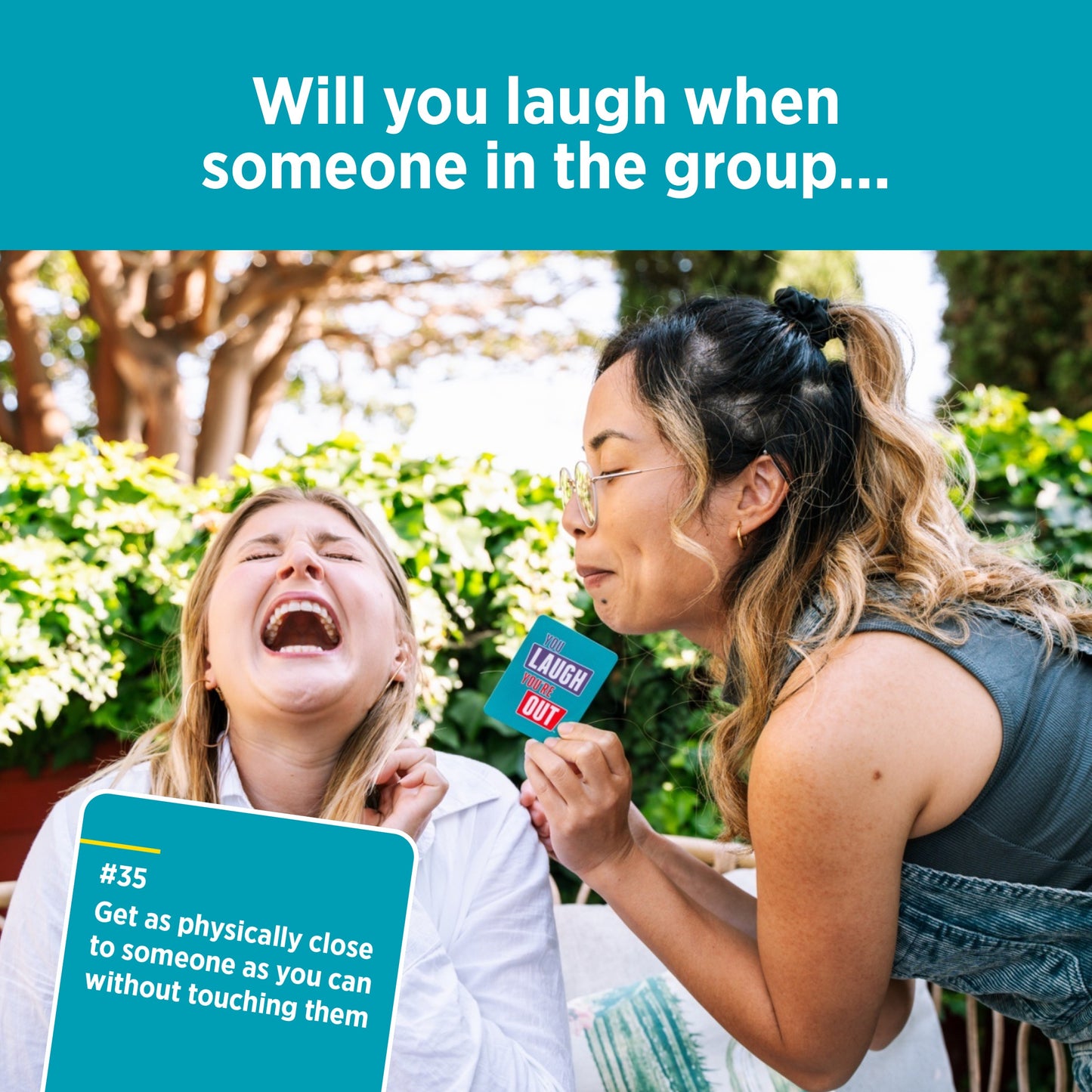 You Laugh You're Out