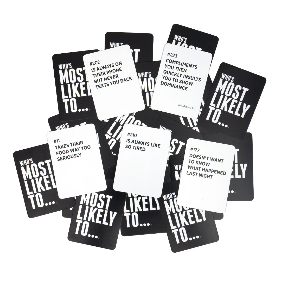 Who’s Most Likely To… 100% New Cards