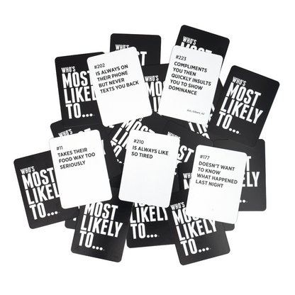 Who’s Most Likely To… 100% New Cards