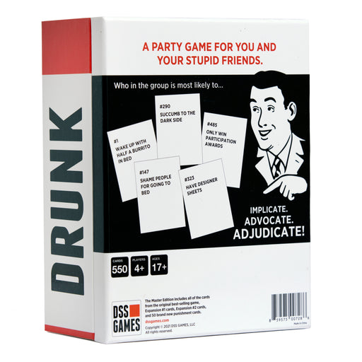 Drunk Stoned or Stupid A Party Game Card Game Complete In Box